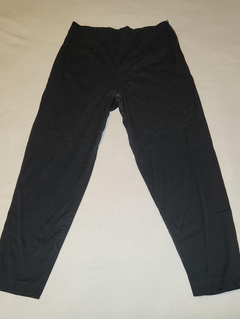 Briggs New York Black Active Leggings with Logo Tag